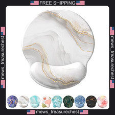 Ergonomic Gel Wrist Rest Mouse Pad with Non-Slip Base for Comfort and Support picture