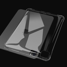 For iPad Pro 11inch 13inch 2024 Shockproof Clear TPU Back Case Ultra Slim Cover picture