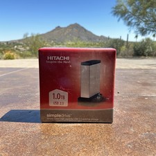 Hitachi LS-0500-US USB 2.0 SimpleDrive Desktop External Hard Drive 1TB SEALED picture