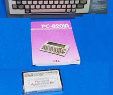 Vintage NEC PC-8201A Computer- FACTORY SOFTWARE Unopened- HARD to Find picture