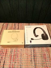 A19 & Tecknet HS001 Wireless Headset Lot TESTED picture
