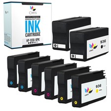 8PK CMYi Compatible 936 Printer Cartridges for HP OfficeJet Pro 9125e 9135e picture