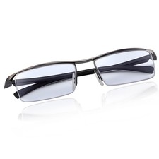 YIMI Photochromic Blue Light Blocking Glasses Men, Semi-Rimless Mens BlueLigh picture