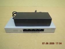 ZyXEL GS1200-5HP, 5-port GbE Web Managed PoE Switch with AC Adapter * Tested picture