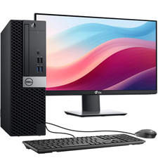 Dell Desktop PC intel i5-6th 16GB RAM 1TB SSD 1TB HDD WiFi New 24