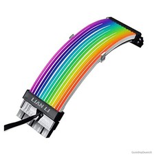 Addressable RGB LED Strip Light 24 Pin ATX Power Cable Extension Controller picture