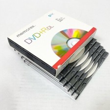 New Unused Memorex DVD+RDL 5 Pack +5 picture