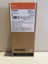 Epson T54XA Orange Ink Cartridge 350ml SureColor SC-P7000/P9000 EXP 7/7/27 picture
