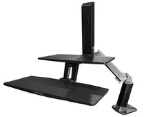 Ergotron WorkFit-A Single Monitor Standing Desk Converter with Suspended Tray picture
