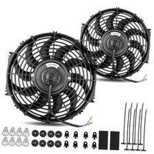 2PCS 8 Inch High Performace Electric Cooling Slim Radiator Fan 8 Inch-2PCS picture