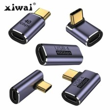 Cablecc USB-C 90D 40Gbps USB4 Type C 8K Video Adapter Extender for Laptop Phone picture