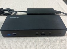 Kensington SD4850P Black 4K HDMI USB-C Dual Video Driverless Dock Station picture