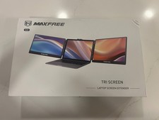 MAXFREE S2 Tri Screen Laptop Screen Extender 14in FHD 60Hz Excellent Condition picture
