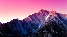 Landscape mountain pass mountains nature low Custom Gaming Mat Desk picture