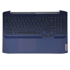 New Palmrest For Lenovo Ideapad Gaming 3-15IMH05 Keyboard Backlit 5CB0Z20918 US picture