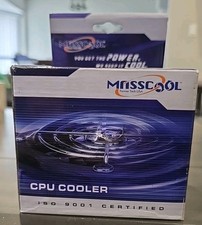 MASSCOOL 8W503F1M4 Aluminum & Copper Intel CPU Cooler NIB picture