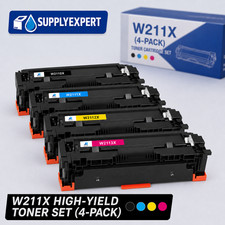 4PK Compatible 206X Toner Set No Chip for HP M255dw M283fdw M283cdw picture