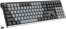 Mechanical 2.4G USB Wireless Keyboard Tactile Brown Switches Black Gaming PC picture