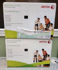 Lot of (2x) Sealed Genuine Xerox 106R01621 HP CE255A Black Toner LJ P3015 Series picture