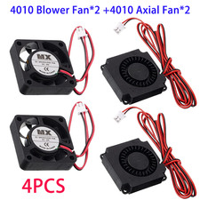 4PCS CREALITY Ender 3 4010 Blower Fan and 4010 Axial Fan DC 24V Extruder fans picture