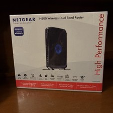 NETGEAR N600 WNDR3400 Dual-Band Wireless Router 300 Mbps, 4 LAN, Black picture