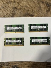 LOT OF 4 SK HYNIX(3),SAMSUNG(1) 16GB 2Rx8 PC4-2666V SODIMM RAM picture
