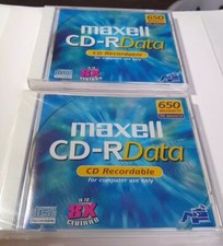 Maxwell CD-RData  2 Recordable 74 minutes 650 megabytes disc Sealed 8X picture