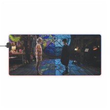 XXL LED Wednesday and Enid custom Gaming Mouse Pad Mat picture