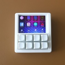 8 Keys Macro Keyboard Hot Swap Designer Kepad Mechanical Keypad with 3.5