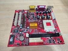 Vintage PC-Chips M810L REV 7.1 A Socket 462 Motherboard w/ IO Plate AMD UNTESTED picture
