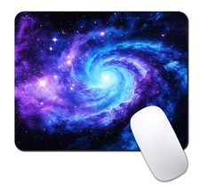 Purple Galaxy Mouse Pads for Desk, 9.5