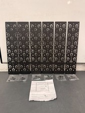 6-PACK Middle Atlantic 13RU Vertical Lacing Strips (LACE-13-OWP) w/ Hardware picture