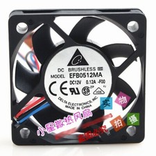 Delta 5010 5CM EFB0512MA 12V 0.12A computer CPU speed measurement cooling fan picture