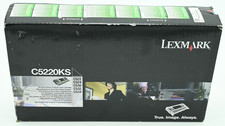 Genuine Lexmark C5220KS - Black Toner Cartridge - Brand New OEM  picture