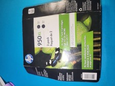 Dual Pack of Genuine HP 950XL Black Ink EXP  picture
