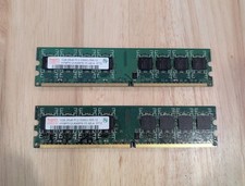 HYNIX RAM 2x 1GB (2GB) 2Rx8 PC2 5300U 555 12 Memory Tested picture