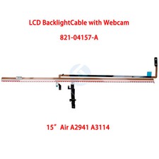 NEW LCD LED Backlight Cable W/ Webcam 821-04157-A for Macbook Air 15