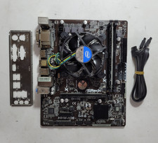 ASROCK H81M-HDS MOTHERBOARD w/i5-4690K@3.50GHz, 2GB RAM, IO Shield #0193 picture