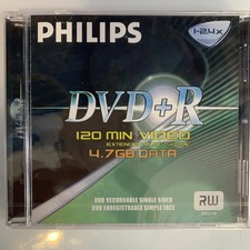 Philips DVD+R 120 Min 4.7 GB New Sealed picture