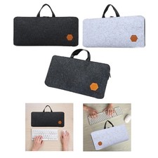 Felt Keyboard Storage Bag PC Keyboard Case Handbag Mobile Office for Mechanical picture