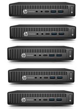 Lot of 5 HP EliteDesk 800 G2 Micro Computer Core i5 8GB RAM 128GB SSD Windows 11 picture