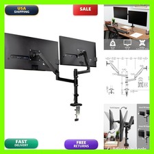 Mind Reader Dual Monitor Arm 1332 Inch Screens, Gas Spring VESA Desk Mount picture