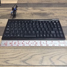 Windows Mini 89-Key USB Wired Keyboard KB1700U Gear Head picture