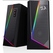 Redragon GS520 RGB Desktop Speakers, 2.0 Channel PC Computer Stereo Speaker picture