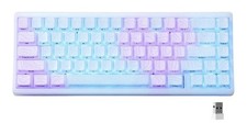 HITIME x XVX M67 Wireless 60% Percent Keyboard, QMK/VIA Topographic White  picture