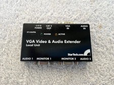 StarTech ST122UTPA/C5F6E1D637 VGA Video and Audio Mini Extender picture