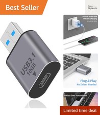 USB C Female to USB Male Adapter 10Gbps, 3.1 Gen 2, USB A to C Adapter Conver... picture