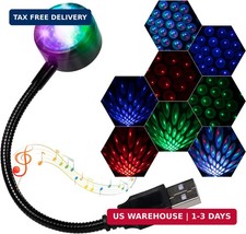 LuxLumin Car Roof Lights, USB Star Projector Night Light, Adjustable Interior Ca picture