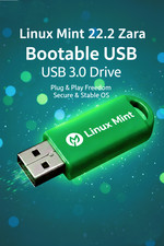 Linux Mint 22.3 Bootable USB 3.0 Cinnamon 64-bit Linux OS - Latest 2026 picture