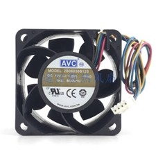 AVC 2B06038B12S 6038 DC12V 1.80A High Airflow Chassis Server Cooling Fan picture